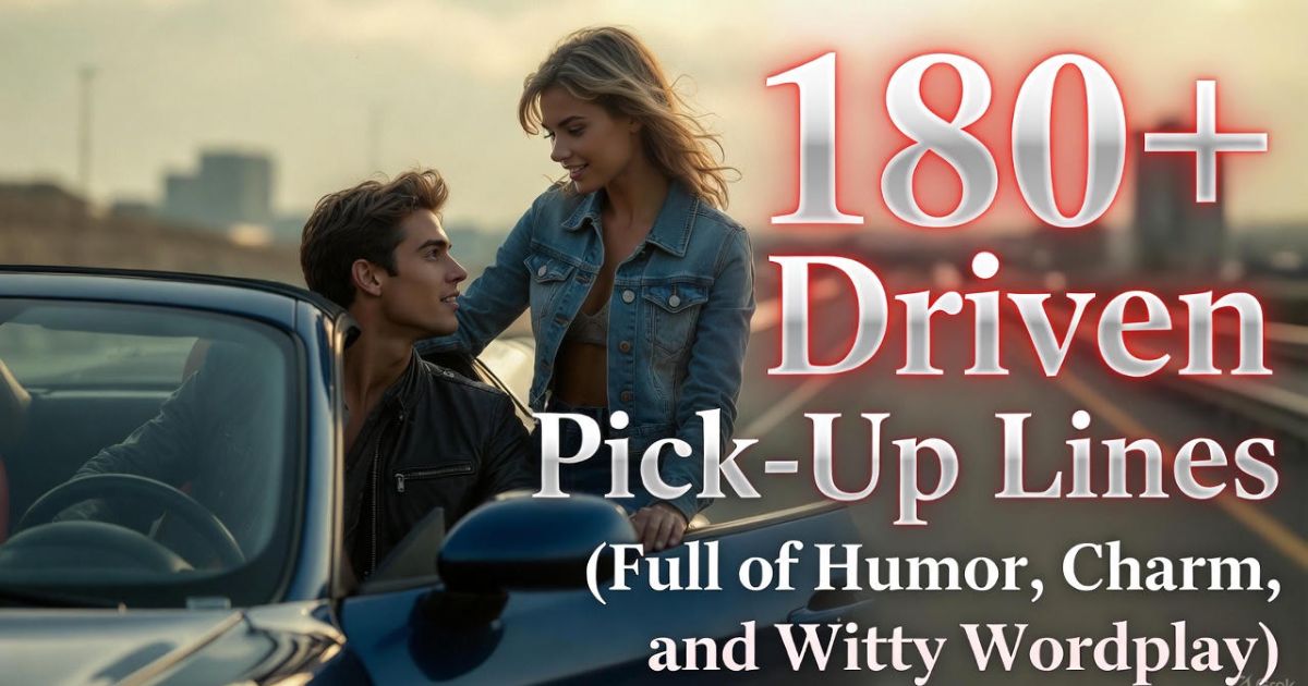 driven-pick-up-lines-full-of-humor-charm-and-witty-wordplay