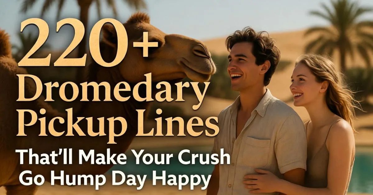 dromedary-pickup-lines